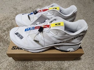 Salomon XT-4 OG White Ebony Lunar Rock Men's Size 13 L47133000 NEW - Picture 1 of 7