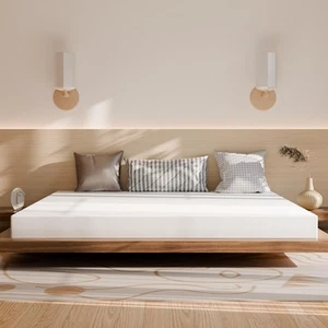 King 6" Mattress, Cooling Gel Memory Foam, Medium-Firm, Bed in a Box, Fibergl... - Picture 1 of 6