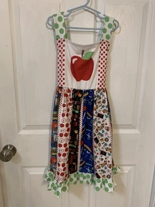 Apple Dress Girls Size 5XL Toddler (compares to Girls Size 10/12) - Picture 1 of 2
