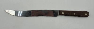 Vintage Case XX Casexx P251 8" SE Serrated Knife Stainless Steel Wood Handle - Image 1 of 4