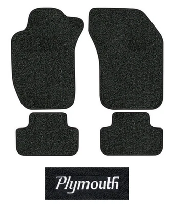 Tapetes de assoalho a laser 1991-1994 Plymouth - 4 peças - Cutpile - Imagem 1 de 3