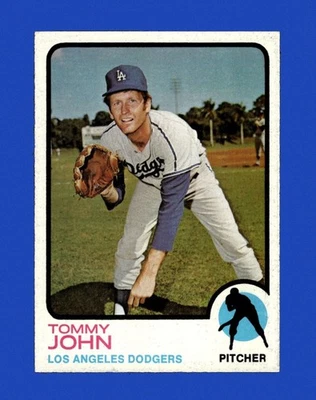 1973 Topps Set-Break #258 Tommy John NR-MINT *GMCARDS* - Image 1 of 2
