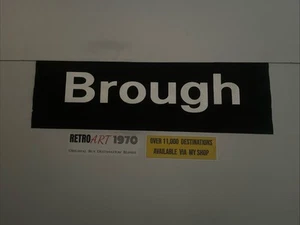 Brough - Hull 116 North Yorkshire Bus Destination Blind - Picture 1 of 22