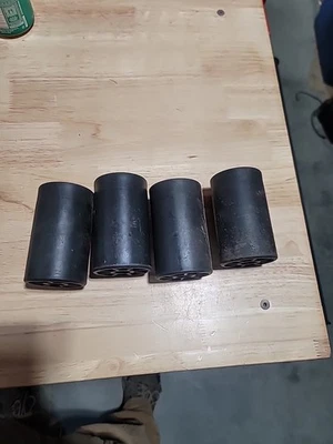 4 Pack Simplicity 1668513SM Mower Deck Roller Smooth 5/8" Fits Snapper. Oem Nos - Image 1 of 4