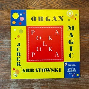 Jurek Abratowski Organ Polka Magic Drum Machine Chicago Polka LP VG/VG+ - Picture 1 of 4