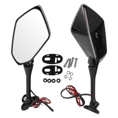 Rétroviseurs Latéraux Avant Montage pour Suzuki Gsx-R600Gsx-R750 Aluminium - Photo 1/4