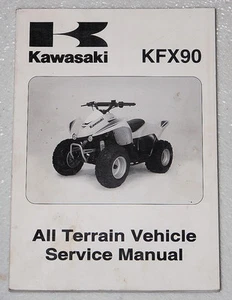 2007 Kawasaki KFX90 KFX 90 Youth Quad Service Manual KSF90-A7F OEM Shop Repair - Picture 1 of 1