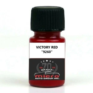 General Motors Victory Red 9260 Touch up Paint Kit With Brush 2 Oz SHIPS TODAY - Picture 1 of 2