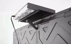 VIVO Easy TV & Monitor Top Shelf Mounting Bracket with 12in Wide Padded Platform - Picture 1 of 7
