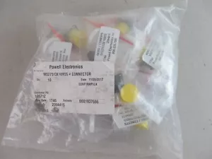 QTY=10 MS27513E10B5S Circular MIL Spec Connector w/ Pins, NEW, Still Sealed - Picture 1 of 4