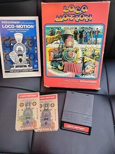 INTELLIVISION LOCOMOTION BOXED Complete Tested CIB w Instructions and overlays - Picture 1 of 10