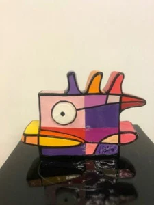 Escultura de poliresina Jacqueline Schäfer, firmada/edición limitada “Love Duck”; pintura acrílica - Imagen 1 de 10