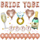 Bachelorette Party Rose Gold Braut Dusche Party Dekoration Kit Ballons Ring DE .