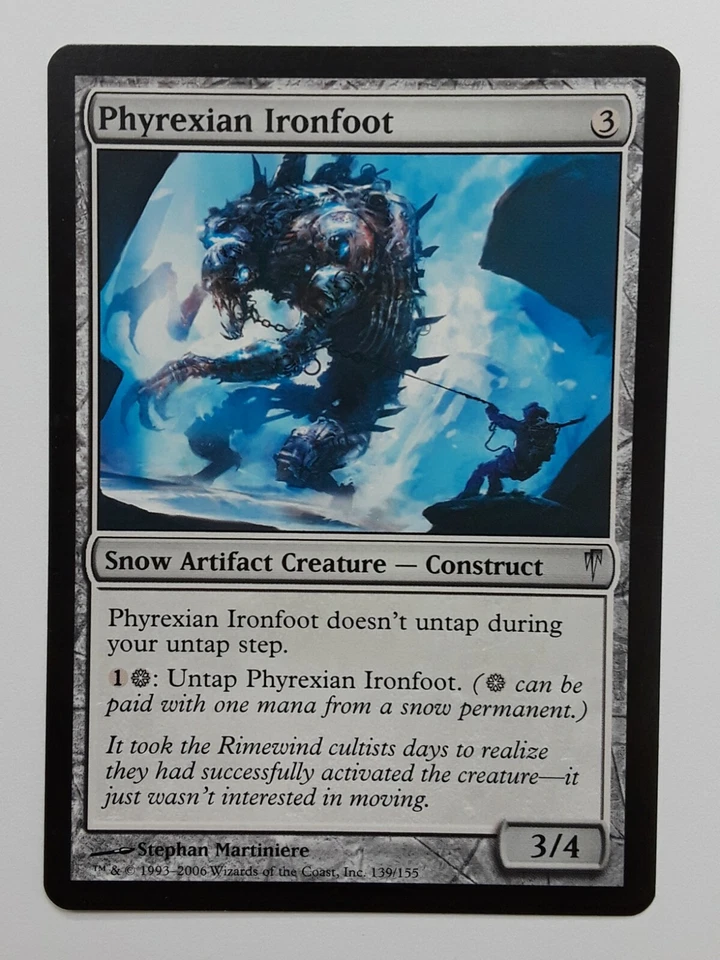 MTG Phyrexian Ironfoot Coldsnap Regular Uncommon - Image 1 of 1