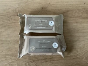 (0,90€/Einheit) Ritual Of Namaste Cleansing Wipes Abschminktücher Set 2x10 Stück - Bild 1 von 2