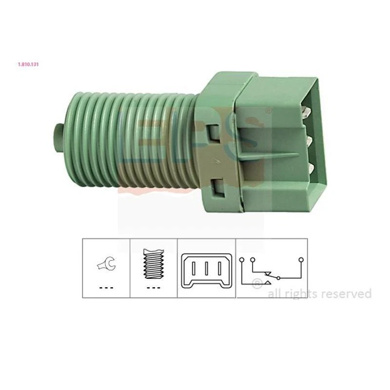 EPS 1.810.131 Interruttore Freno Per Renault Megane I Megane I Classico - Immagine 1 di 1