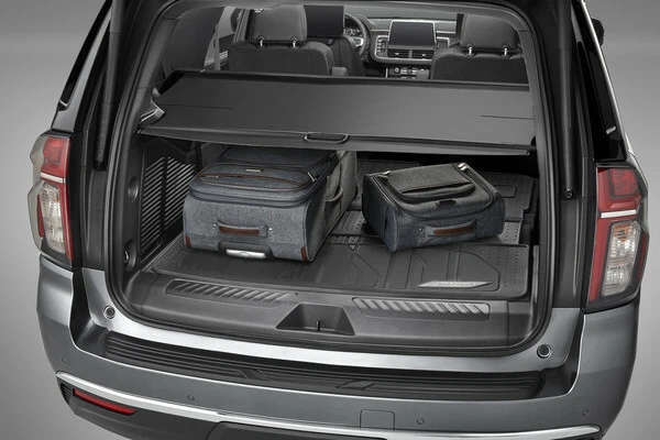 Tahoe Yukon Escalade 2021-2025 retráctil carga pantalla de tracción 84390976 negro OE GM Foto 1 de 1