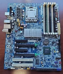 HP 586968-001 586766-002 Z400 Motherboard with CPU RAM - Picture 1 of 2