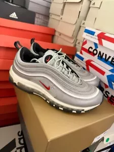 SIZE 10.5 - Nike Air Max 97 OG Silver Bullet 2022 DM0028-002 - Picture 1 of 9