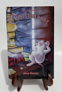 A Novel of Life: Churchmouse - James Wamsley 1st Edition HC w/Dust Jacket 1990 - Picture 1 of 12