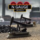 N Scale Gauge 1:148 Oil Pump Jack Nodding Donkey! (Oil Scene Background 1:160)