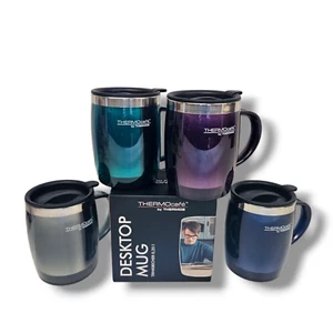 THERMOS Tasse Kaffeetasse Cup Isoliertasse Edelstahl Wiederverwendbar 0,35l - Bild 1 von 9