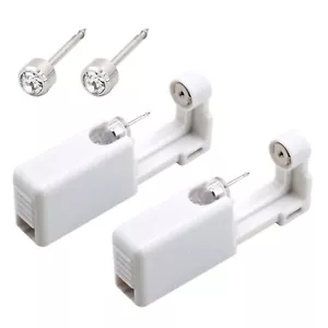 Selbst Ohr Piercing Werkzeug Weiß Selbst Piercing Set Einweg Ohr Piercer mit B2G1 - Bild 1 von 10
