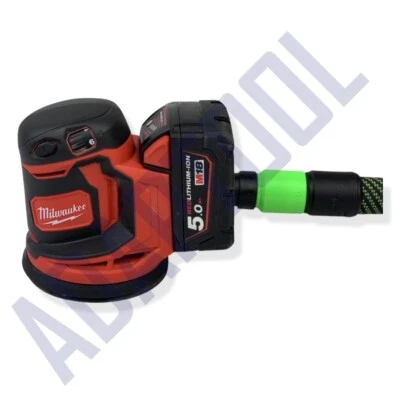 Milwaukee M18 BOS125 Orbital Sander hose adaptor to Festool 27mm Cleantec CT27