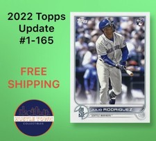 2022 Topps Update Baseball - You Pick & Complete Your Set #US1-165 FREE SHIPPING