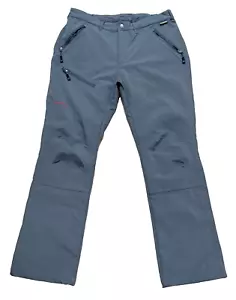 Mammut Hiking Outdoor Pants Fleece Lined Men's Size Small Gray GR - Picture 1 of 7