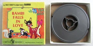 Film 8mm B & W Bambi falls in love Walt Disney Home movies Printed in U.S.A. - Photo 1/10