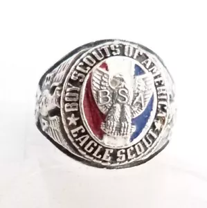 ANELLO SPILLA,AQUILA SCOUT ARGENTO 925 - Foto 1 di 9