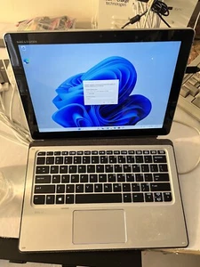 HP Elite x2 1012 G2 intel i5-7300 2.60 GHz 8GB RAM 128GB SSD Win 11 Pro NO BATT! - Afbeelding 1 van 11