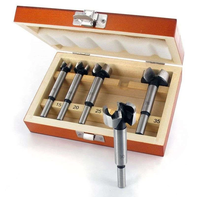 ENT Forstnerbohrer-Set 5-teilig 25100 Ø 15, 20, 25, 30, 35 mm - Bild 1 von 1