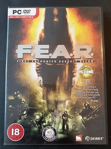 F.E.A.R. FIRST ENCOUNTER ASSAULT RECON PC GAME DVD ROM - Picture 1 of 4
