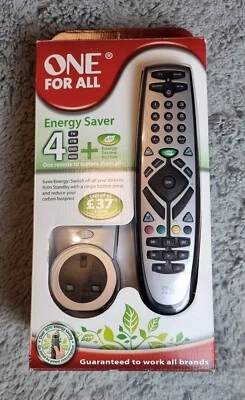 One For All Energy Saver remote control and 4-way plug  - Image 1 of 2