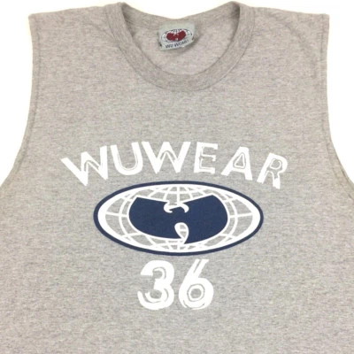 Vintage Wu Tang Clan T-Shirt 36 Chambers Wu Wear 2-Sided Rap Hip Hop Logo Sz XL - Image 1 of 4