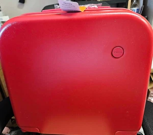 Mixi 16 Inch Carry On Luggage Suitcase Spinner Wheels Hardshell Lightweight Red - Picture 1 of 11