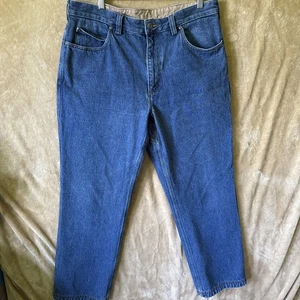 Duluth Trading Co Herren Flex Denim Blau Relaxed Straight Leg Jeans 36X30 - Bild 1 von 6