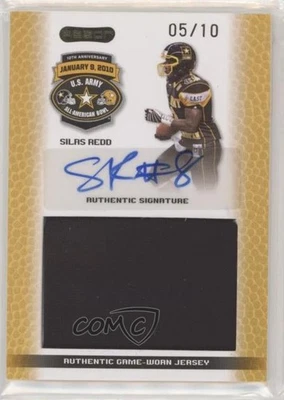 2010 Razor US Army All-American Bowl Jersey Swatch /10 Silas Redd #JS-SR1 Auto - Image 1 of 2