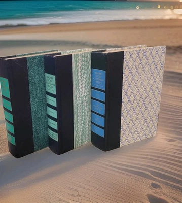 Take 50% Off Lot of 3 Vintage Readers Digest Condensed Books  Blue Green — 第 1/4 张图片