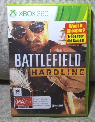 Xbox 360 Battlefield Hardline Microsoft PAL Game Complete Shooter 2 Discs - Image 1 of 4