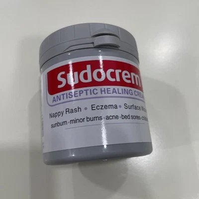 Crema curativa antiséptica Sudocrem 250 g - Eczema heridas pañal erupción quemaduras solares acné Foto 1 de 4