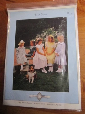 CHERRY WILLIAMS HEIRLOOM PATTERNS NO. 142 COAT DRESS   ** MUST SEE * - Image 1 of 2