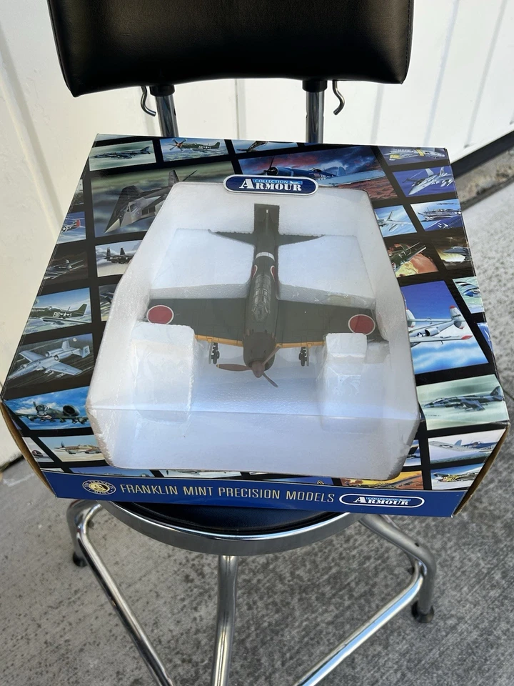 Franklin Mint 1/48 A6M5 MDL 52-MP Navy 201 Kokut Zero - Image 1 of 4