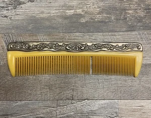 Vintage Antique Comb With Sterling/sterling Plated Cover 7.25 Inches - Picture 1 of 3