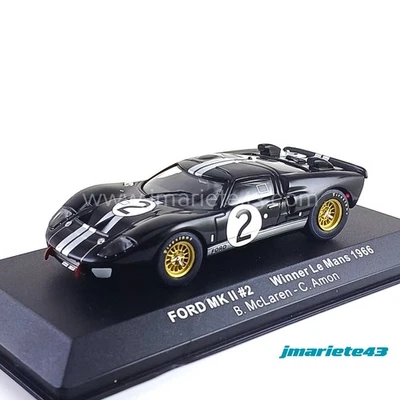 Ford MkII #2 B. Mclaren - Vincitore C.Amon LeMans 1966 1:43 - Immagine 1 di 4