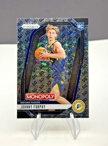2024 -2025 Panini Prizm Monopoly Johnny Furphy Rookie Go Logo Space Prizm SSP RC - Bild 1 von 3