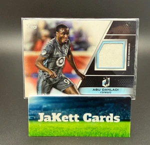 2022 Topps MLS - Relics Abu Danladi #R-AD MEM /623 - Minnesota United - Picture 1 of 2