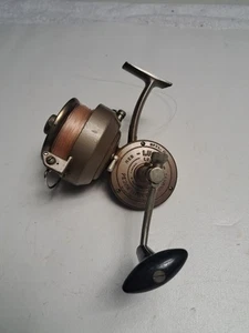 Vintage Luxor Pezon Michel Spinning Fishing Reel, France No.3L (A) PARTS BROKEN - Picture 1 of 9
